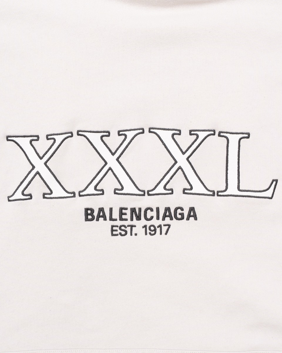 Balenciaga "XXXL" logo oversized hoodie thumbnail