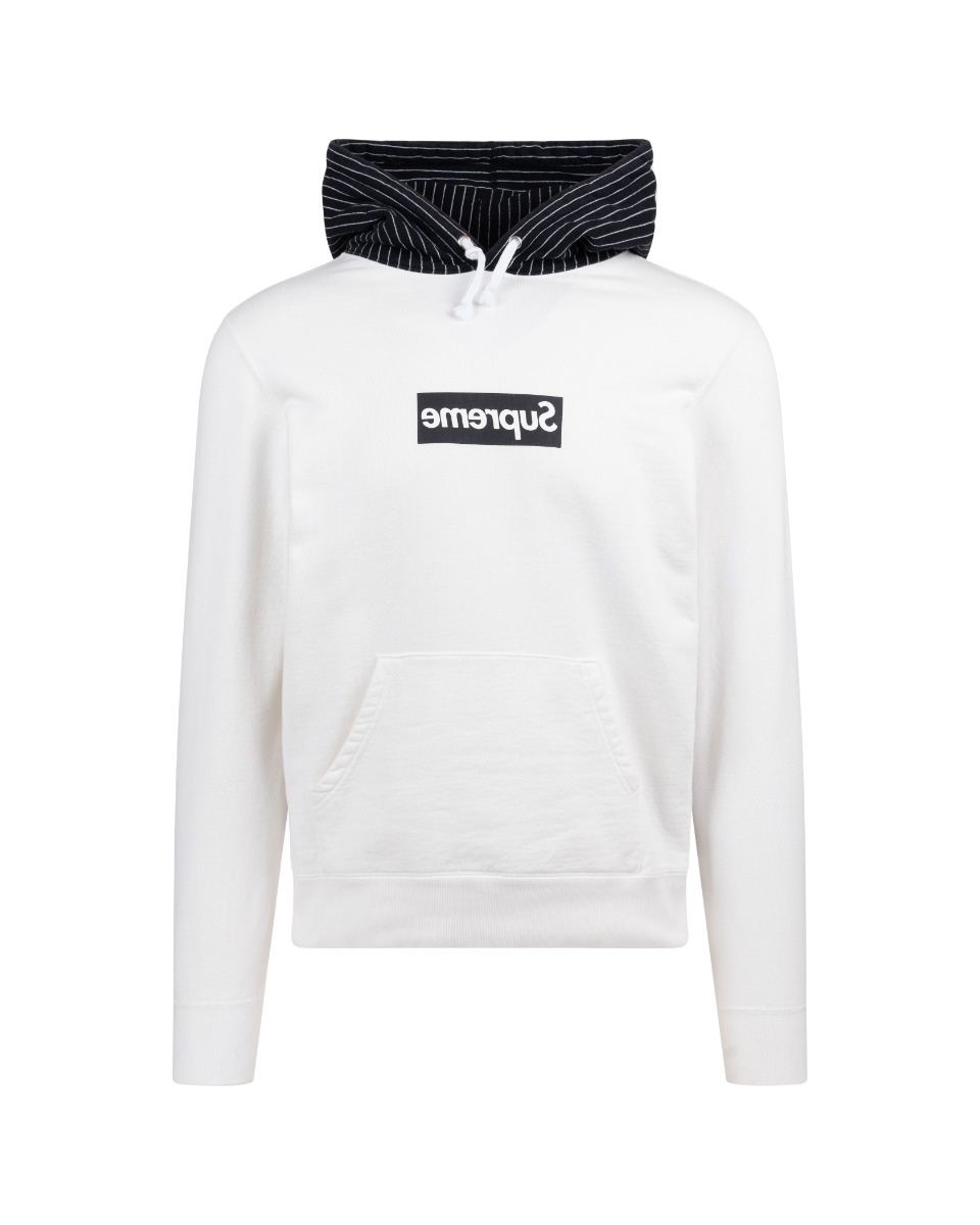 Supreme x COMME des GARÇONS SHIRT "Harold Hunter" box logo hoodie thumbnail