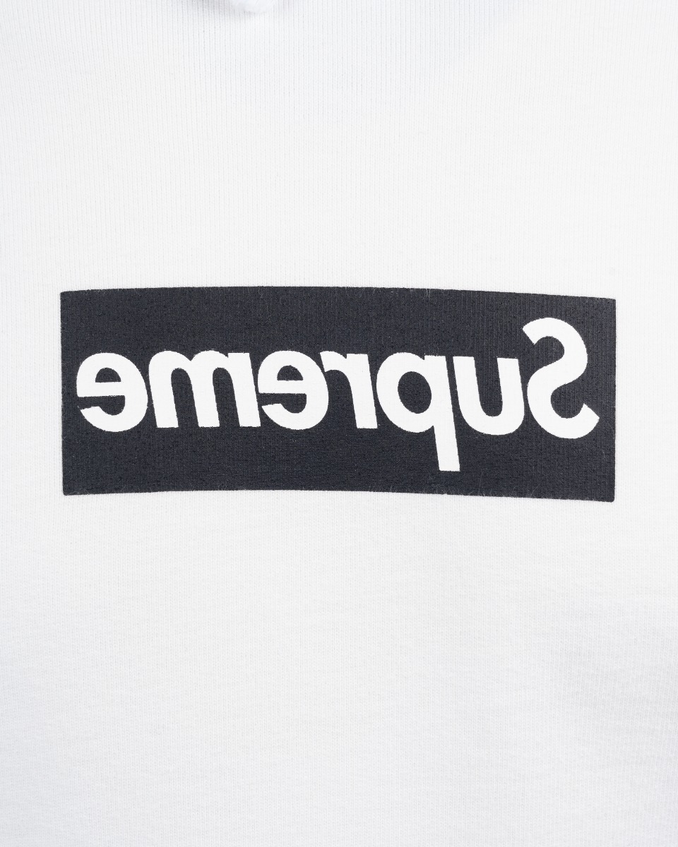 Supreme x COMME des GARÇONS SHIRT "Harold Hunter" box logo hoodie thumbnail