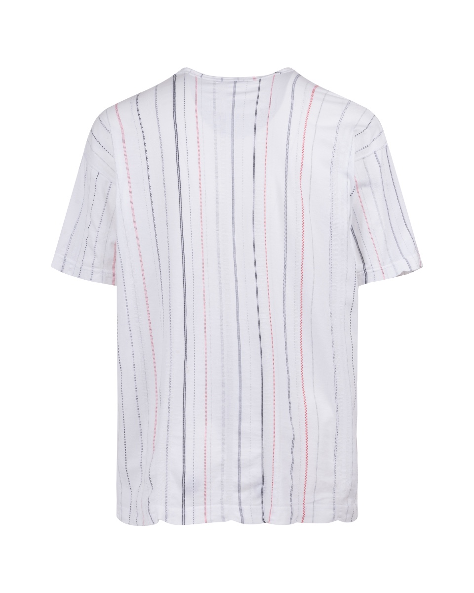 Comme des Garçons Homme rugged stripe t-shirt thumbnail
