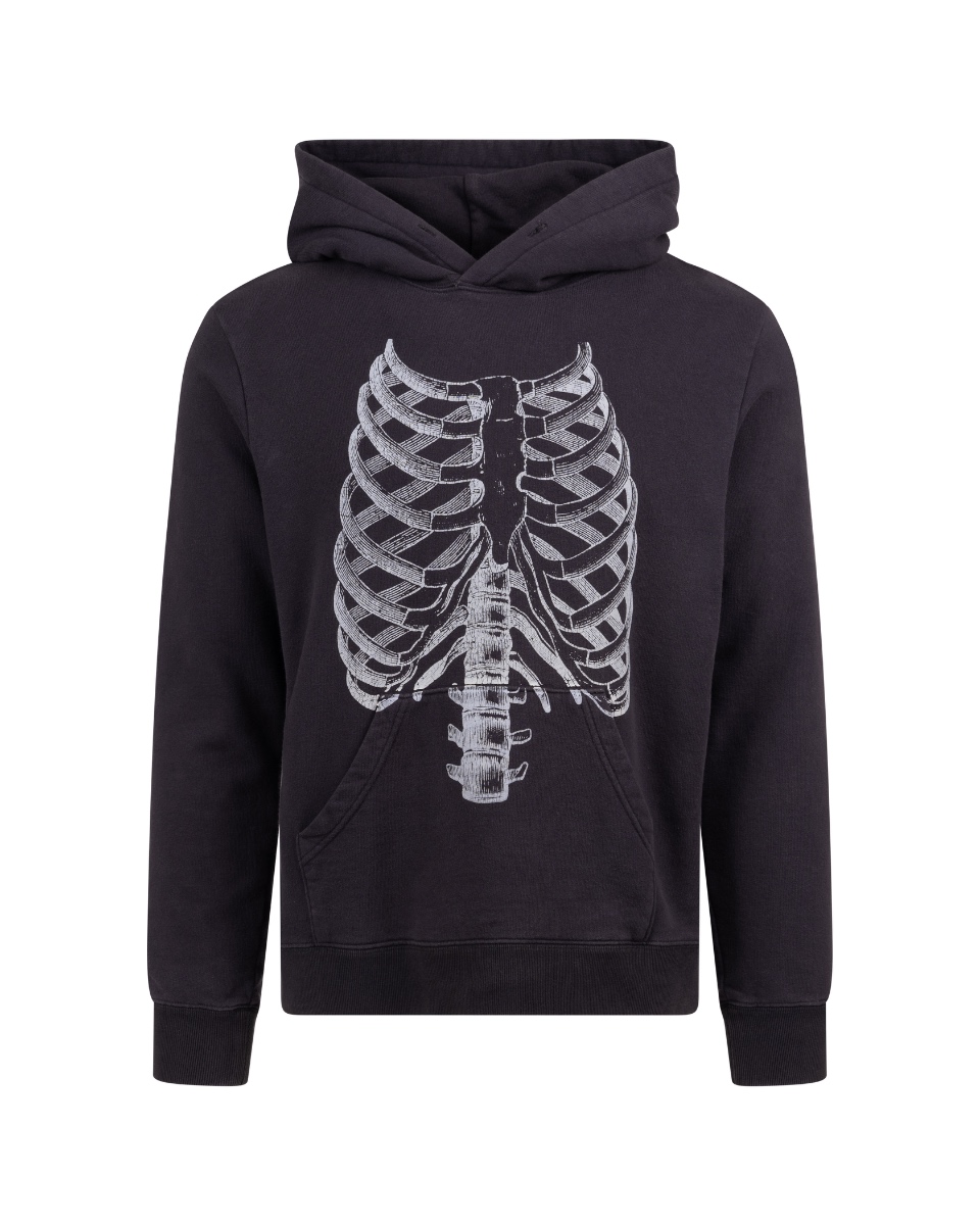 Undercover Undercoverism Anatomicouture ribcage gray hoodie thumbnail
