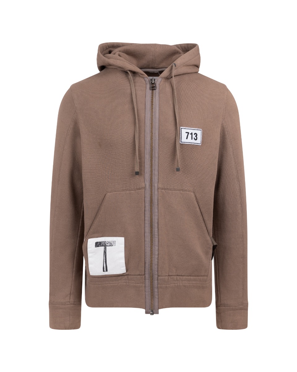 Helmut Lang x Travis Scott smoke patch zip-up hood thumbnail