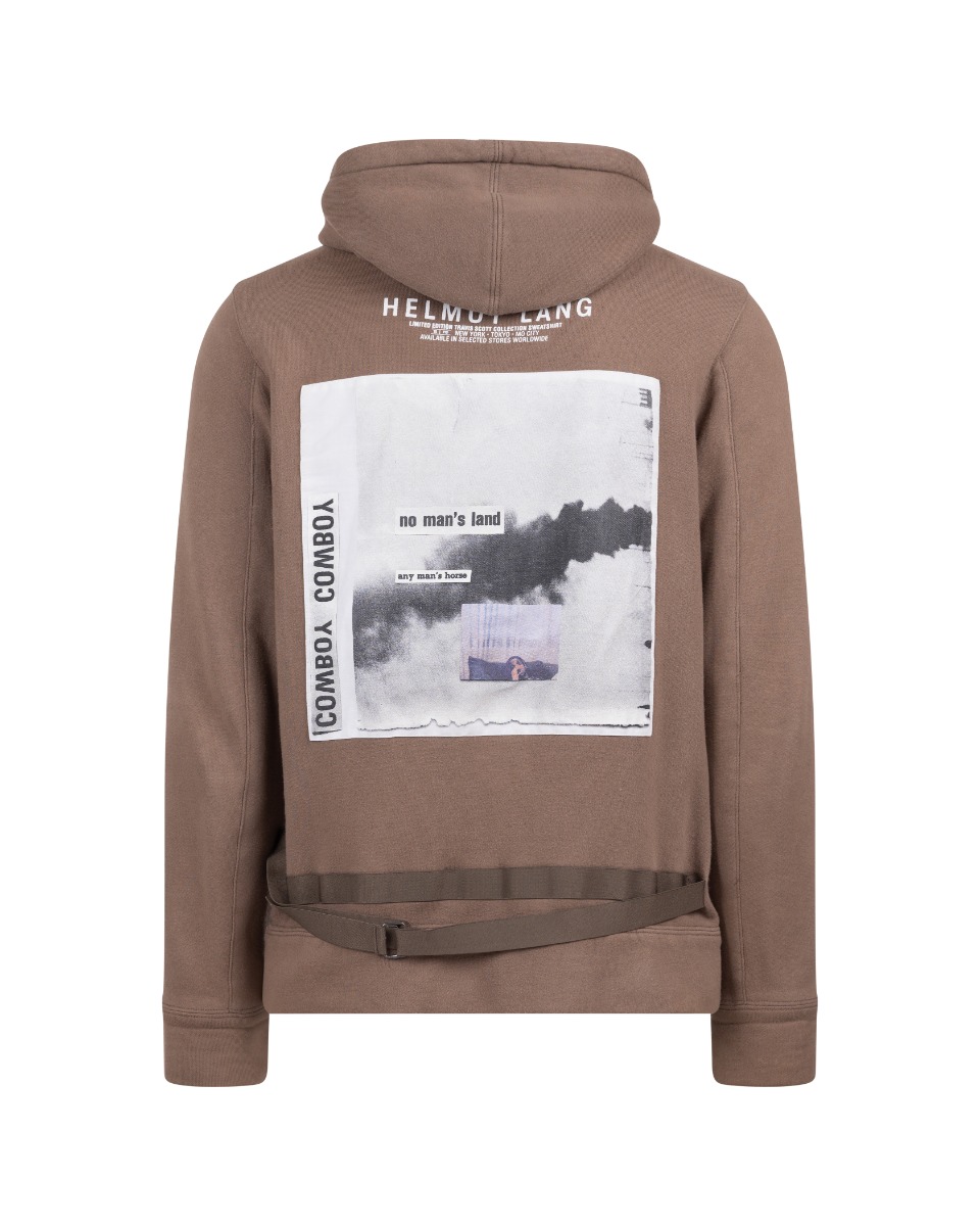 Helmut Lang x Travis Scott smoke patch zip-up hood thumbnail