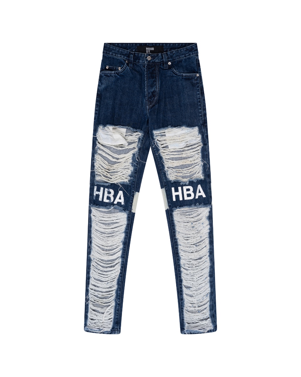 Hood By Air shred skinny jeans  thumbnail