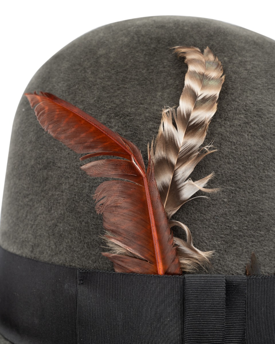 A Child Of The Jago "Wild Bill" Brimstone feather hat thumbnail