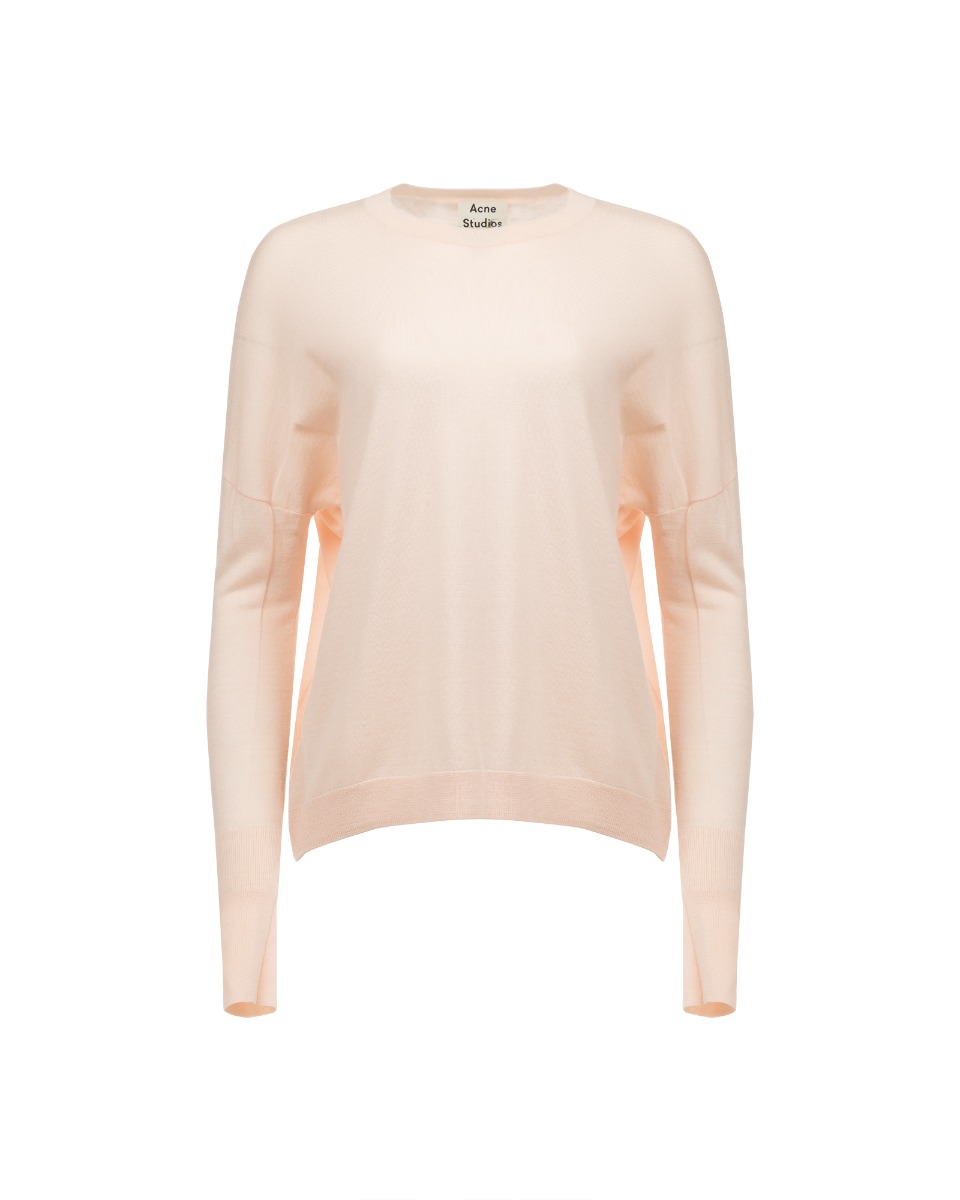 Acne Studios Carmel Merino crewneck sweater thumbnail