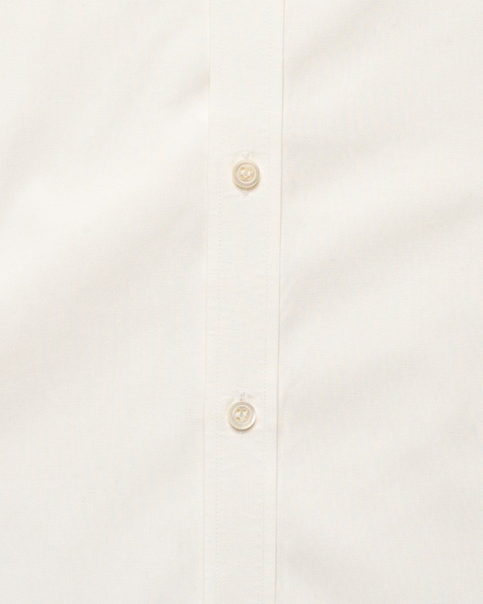 Alexander McQueen harness-buckled button-up white shirt thumbnail