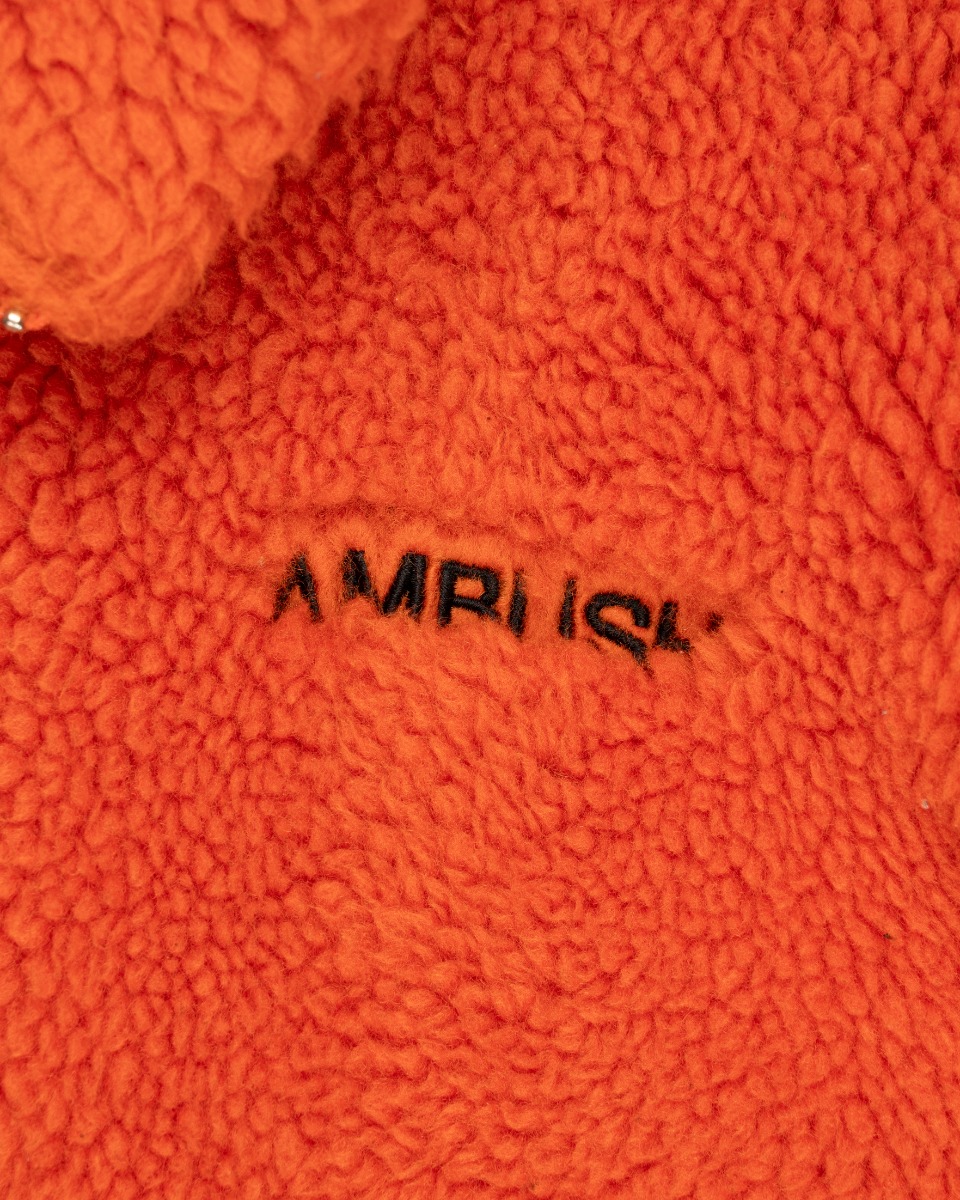 Ambush sherpa fleece orange jacket thumbnail