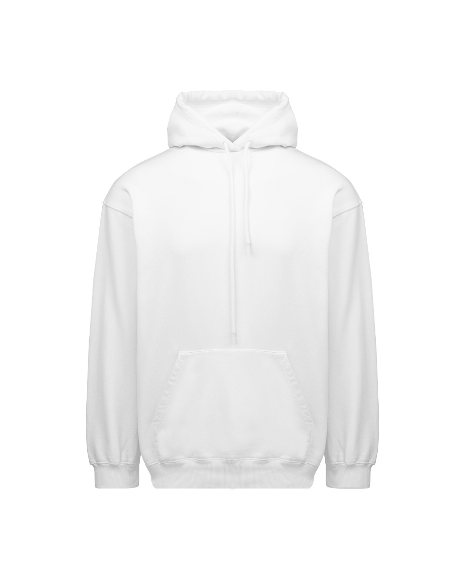 Balenciaga Archetyp logo white hoodie thumbnail