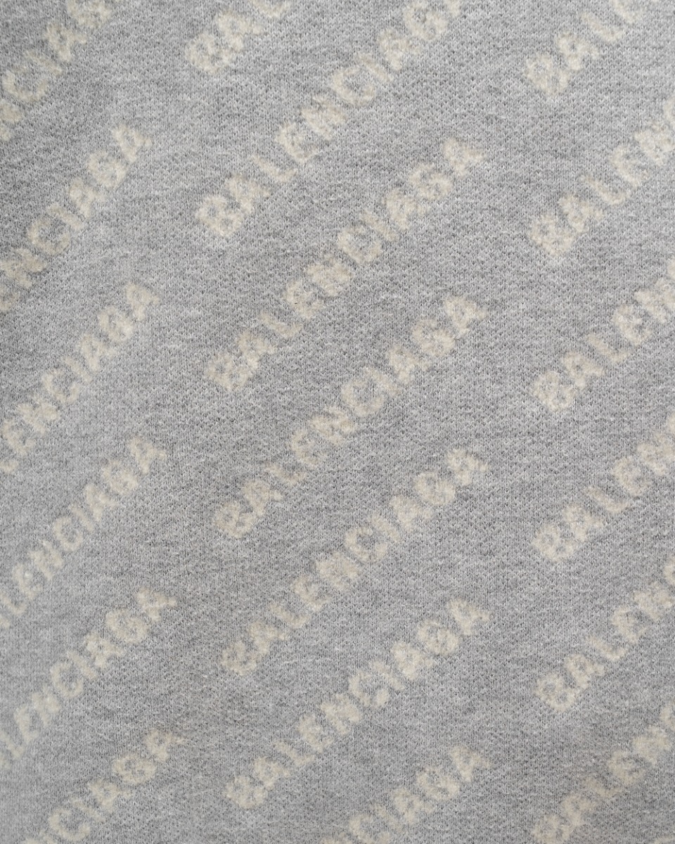 Balenciaga all-over logo turtleneck sweater thumbnail