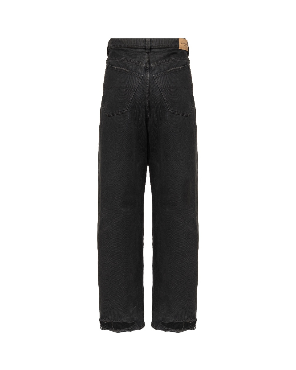 Balenciaga baggy drag denim pants thumbnail