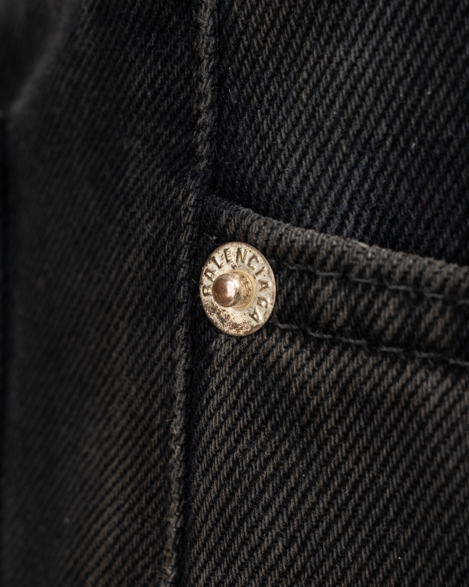 Balenciaga baggy drag denim pants thumbnail