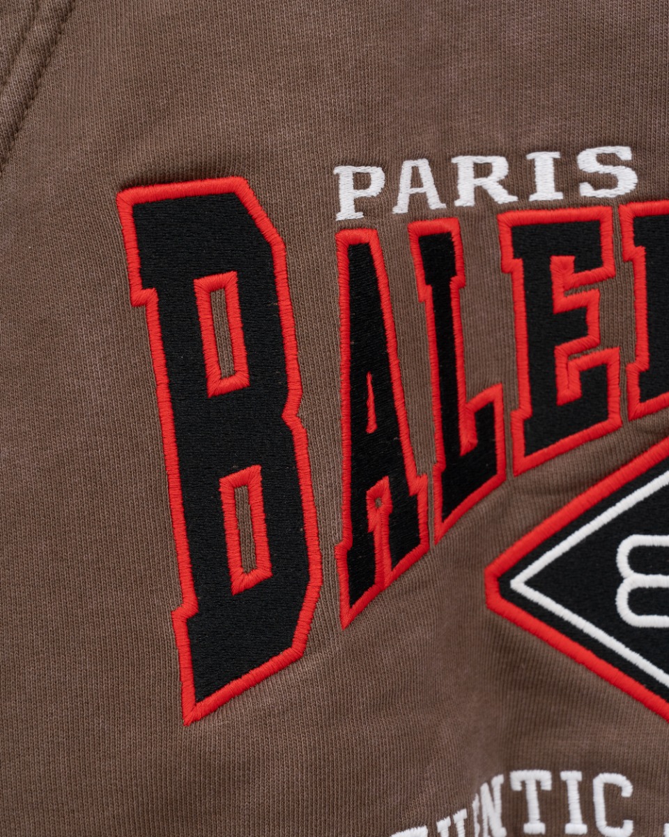 Balenciaga BB "Authentic Jersey Apparel" oversized hoodie thumbnail