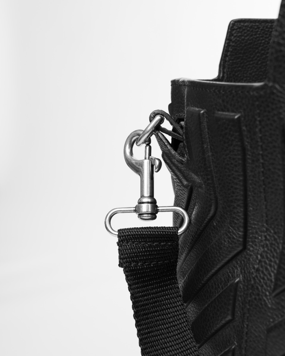 Balenciaga Car North-South embossed medium full-grain tote bag thumbnail