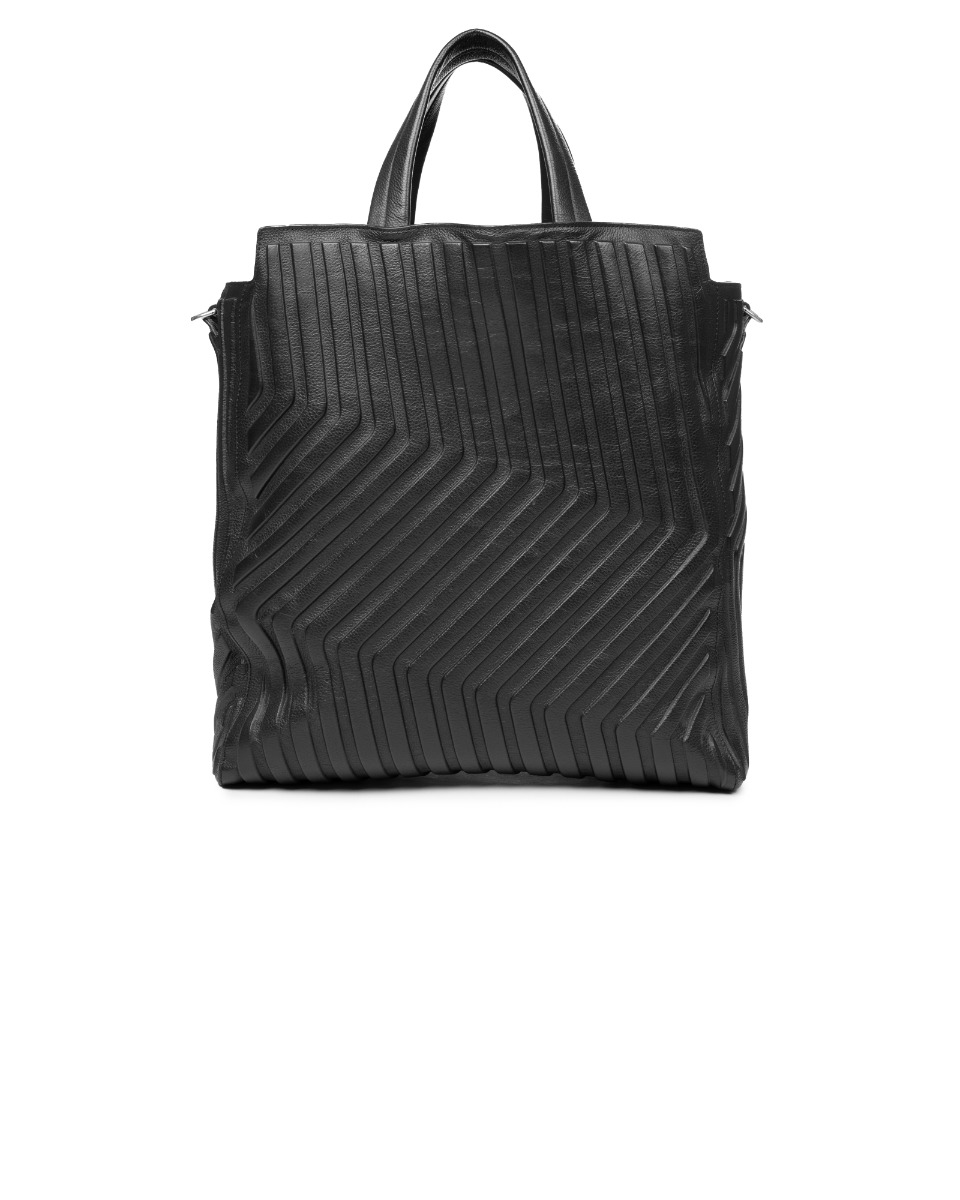 Balenciaga Car North-South embossed medium full-grain tote bag thumbnail