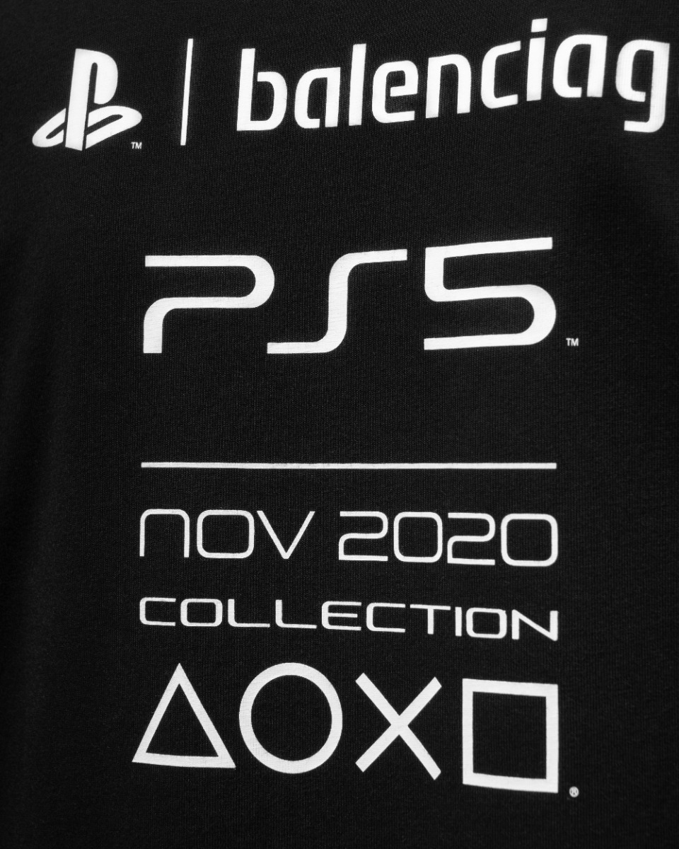 Balenciaga x Sony PlayStation edition t-shirt thumbnail