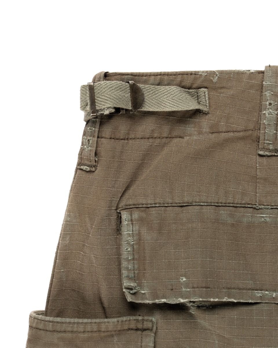 Balmain military cargo technical nylon mini skirt thumbnail