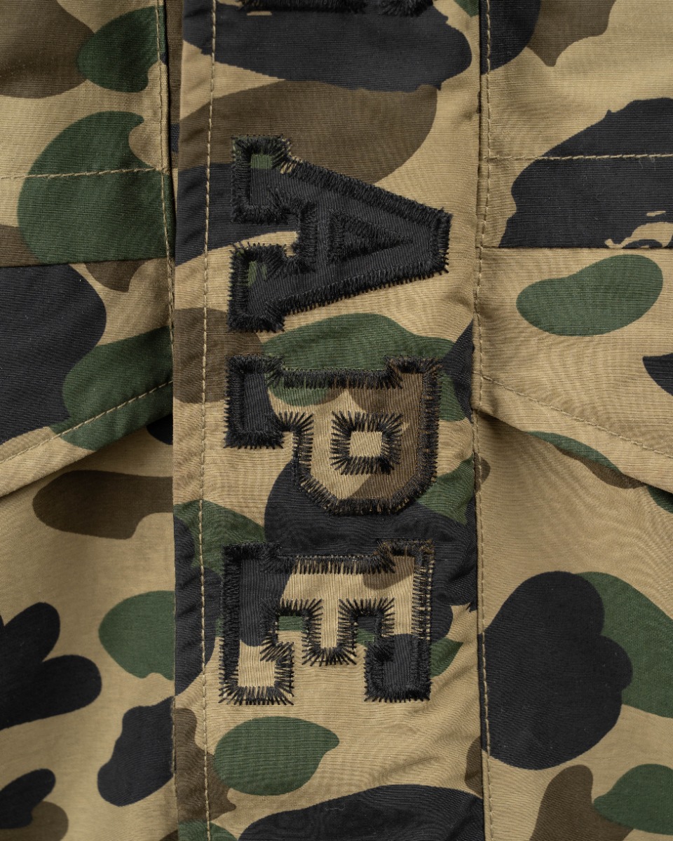 Bape 1st camo down parka jacket thumbnail