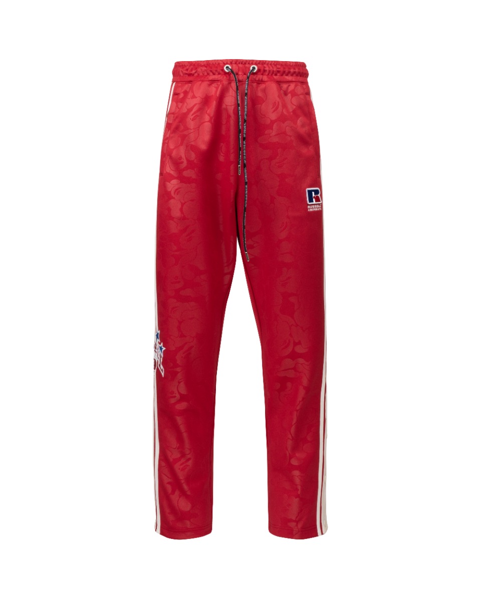 Bape x Russel spellout logo track pants thumbnail