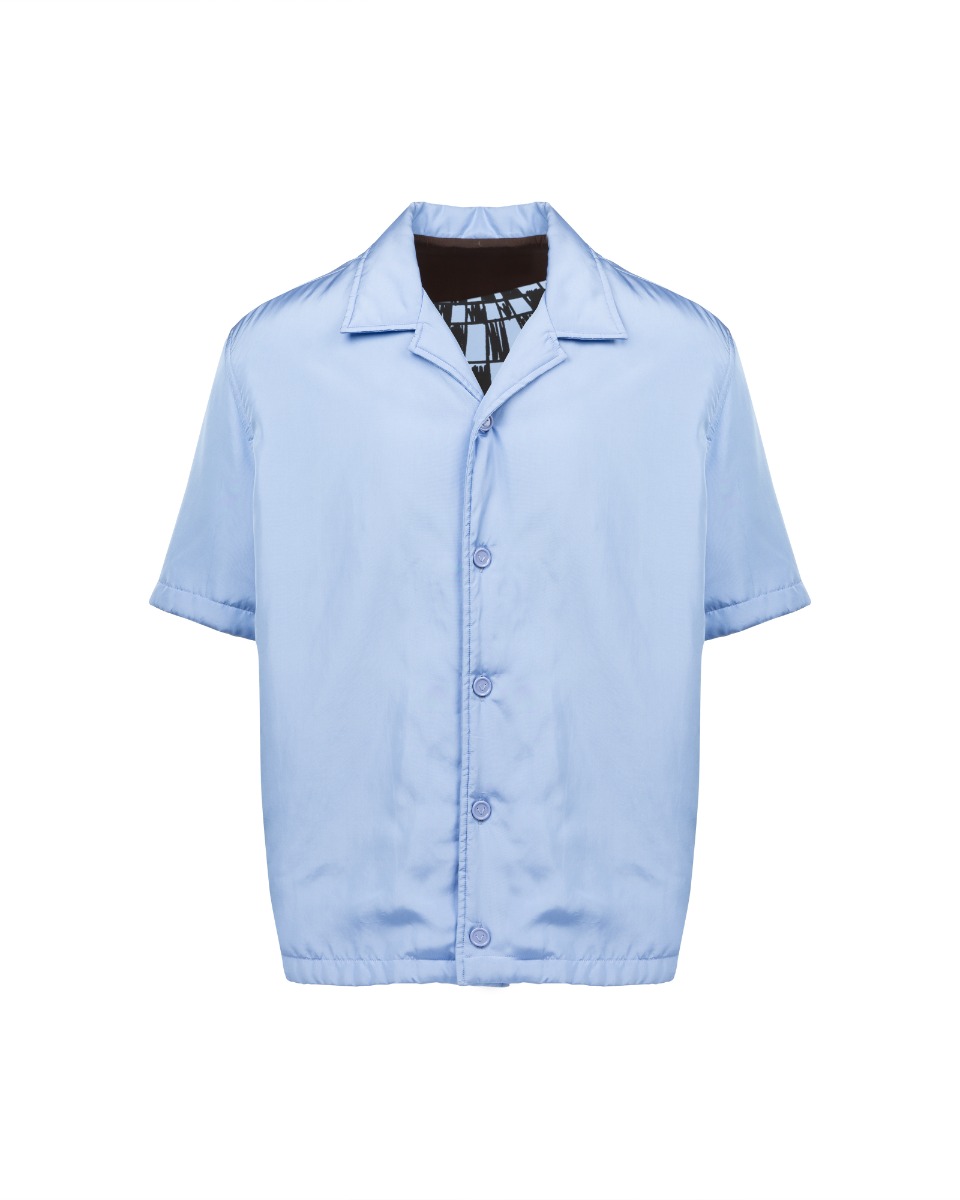 Bottega Veneta car print bowling shirt thumbnail