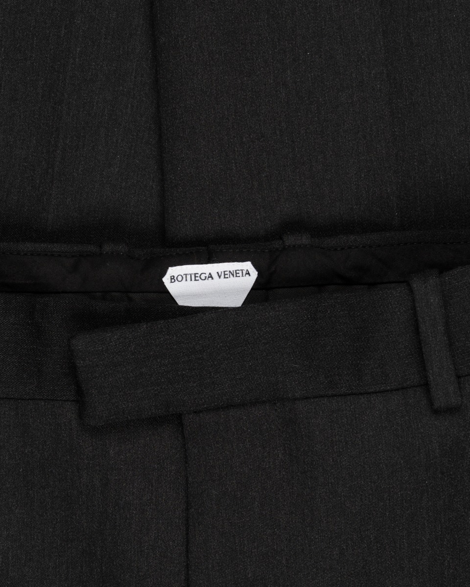 Bottega Veneta compact wool slim tailored pants thumbnail