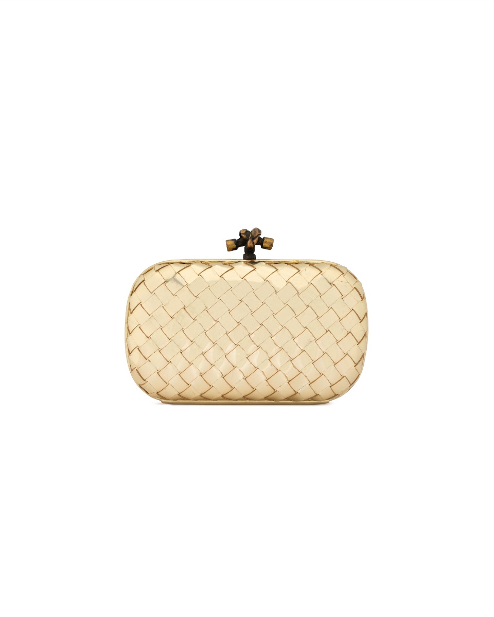 Bottega Veneta knot clasp hand bag thumbnail