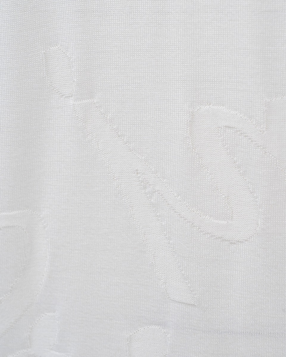 Brioni silk knitted logo t-shirt thumbnail