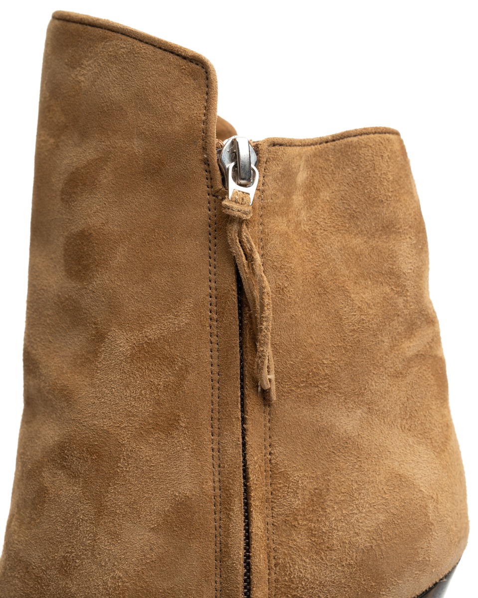 Isabel Marant Dalby fringe suede ankle boots thumbnail