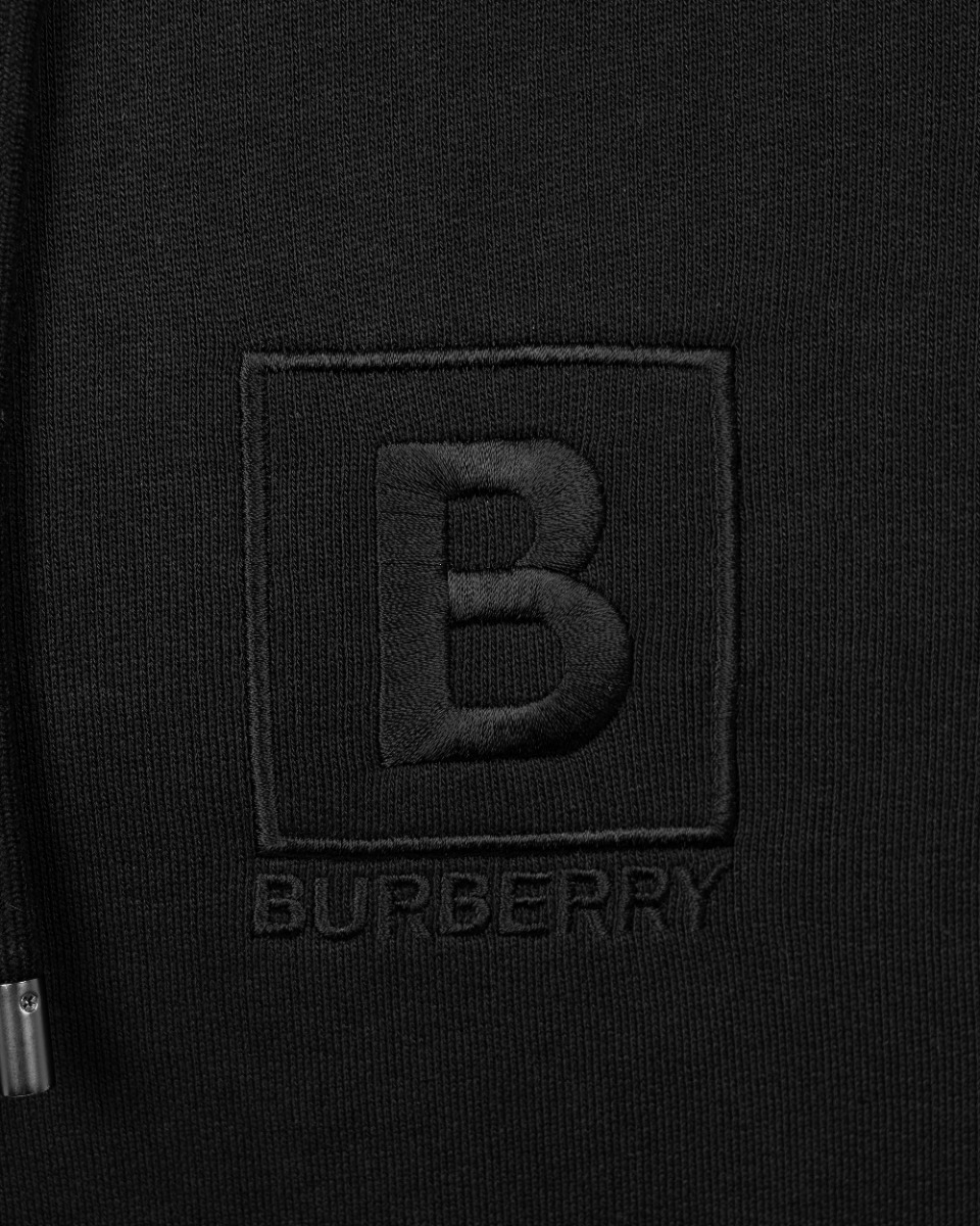 Burberry letter graphic zip hoodie thumbnail