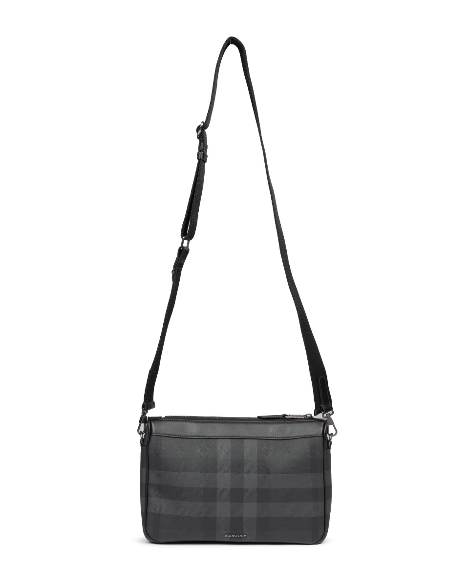 Burberry Rambler check e-canvas crossbody bag thumbnail