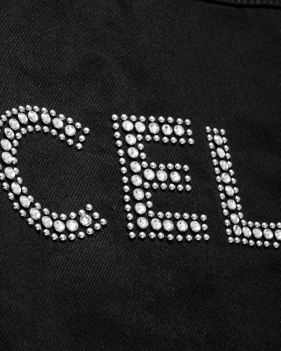 Celine studded logo trucker jacket thumbnail