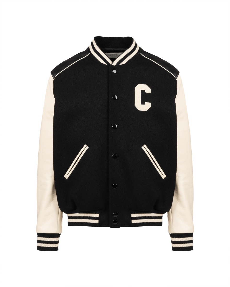 Celine Teddy textured wool jacket thumbnail