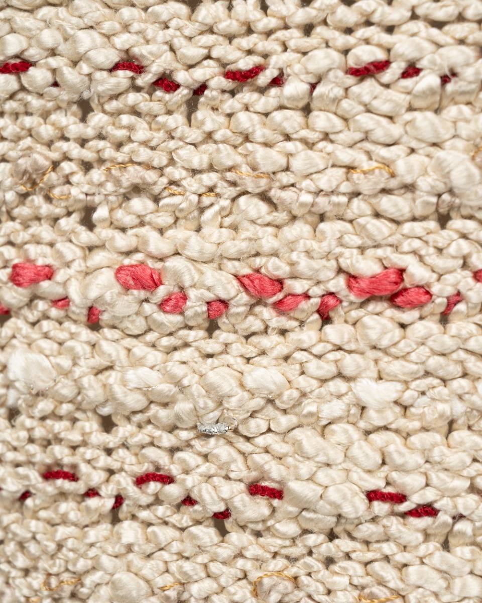 Chanel mark beige glitter "CC" logo skirt thumbnail