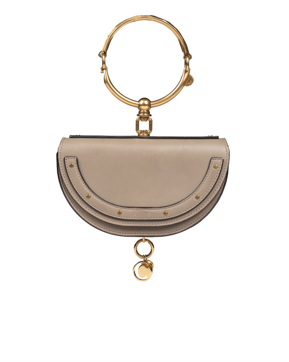Chloé Nile bracelet beige small bag thumbnail