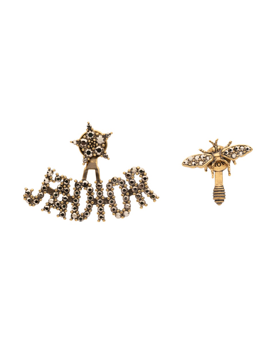 Christian Dior J'adore Bee assymetrical earrings thumbnail