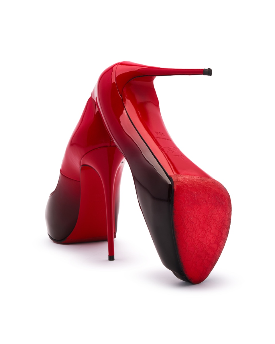 Christian Louboutin Very Prive gradient red 120 heels thumbnail