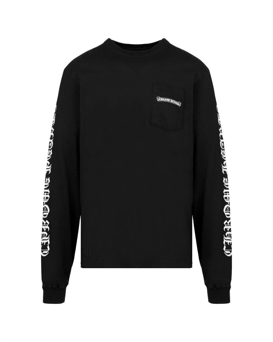 Chrome Hearts "Fuck you" Scroll logo pocket long sleeve t-shirt thumbnail
