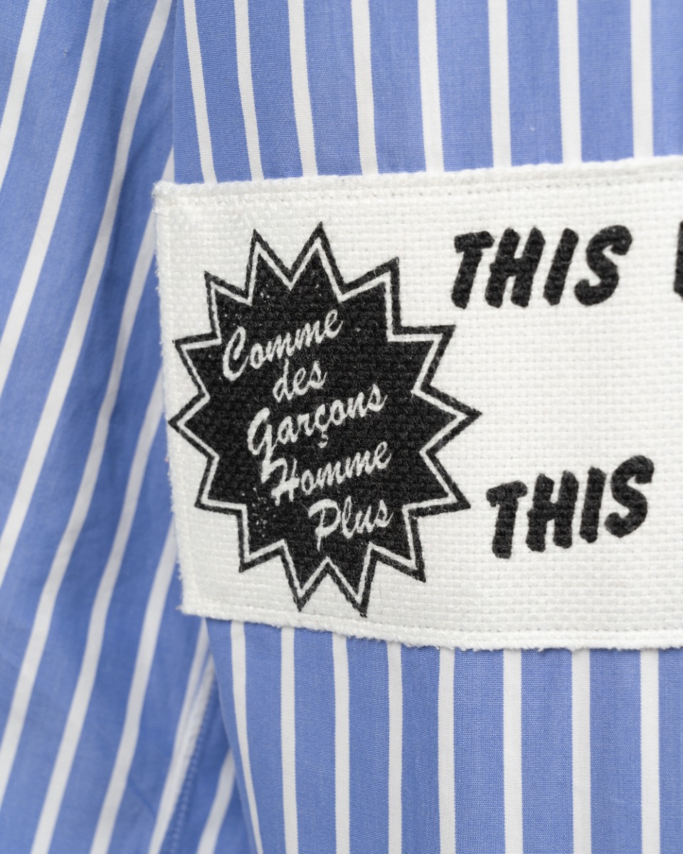 Comme des Garçons Homme Plus "born again pagan" embroidery shirt thumbnail