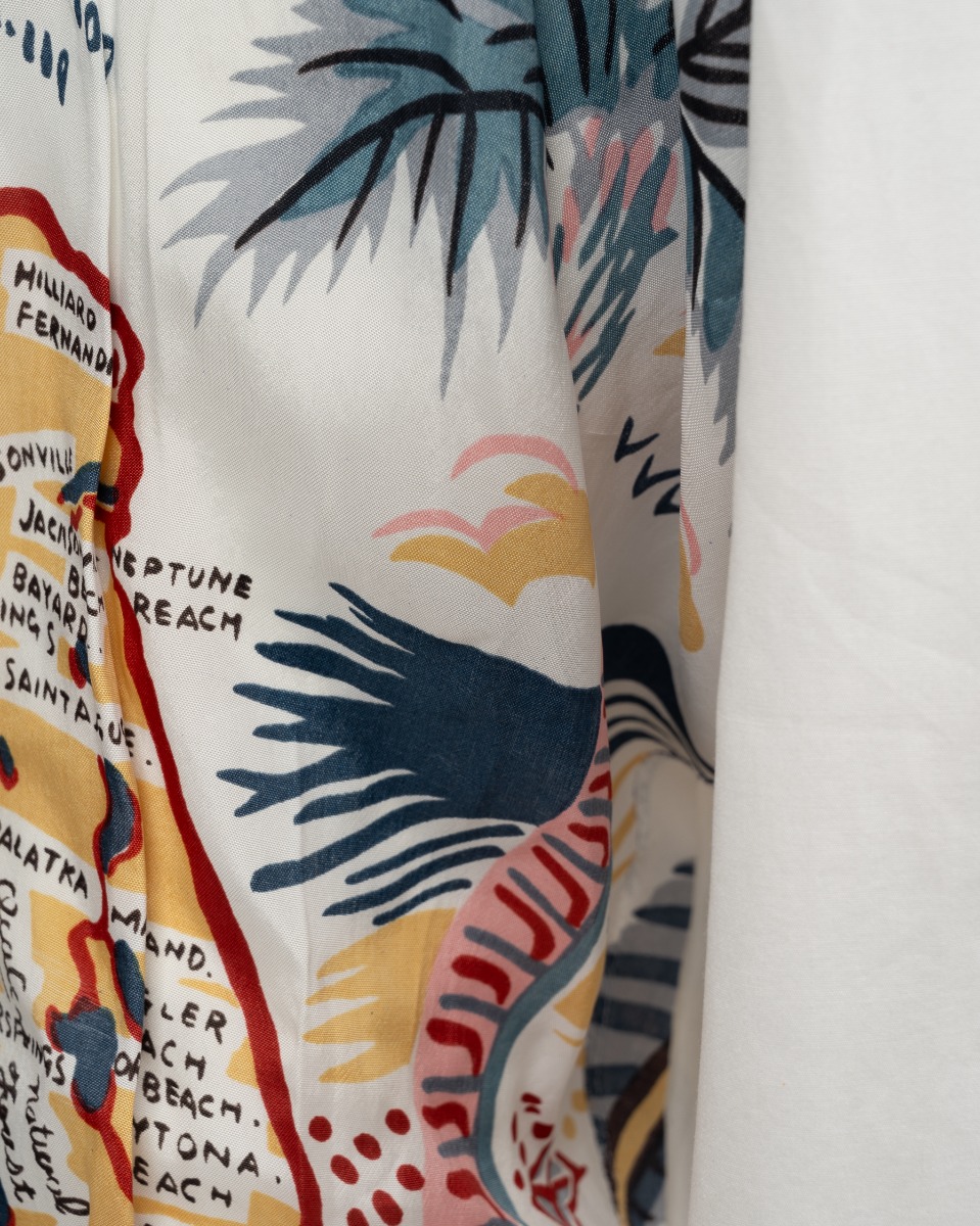 COMME des GARÇONS Homme Plus Florida map sleeve button-up shirt thumbnail