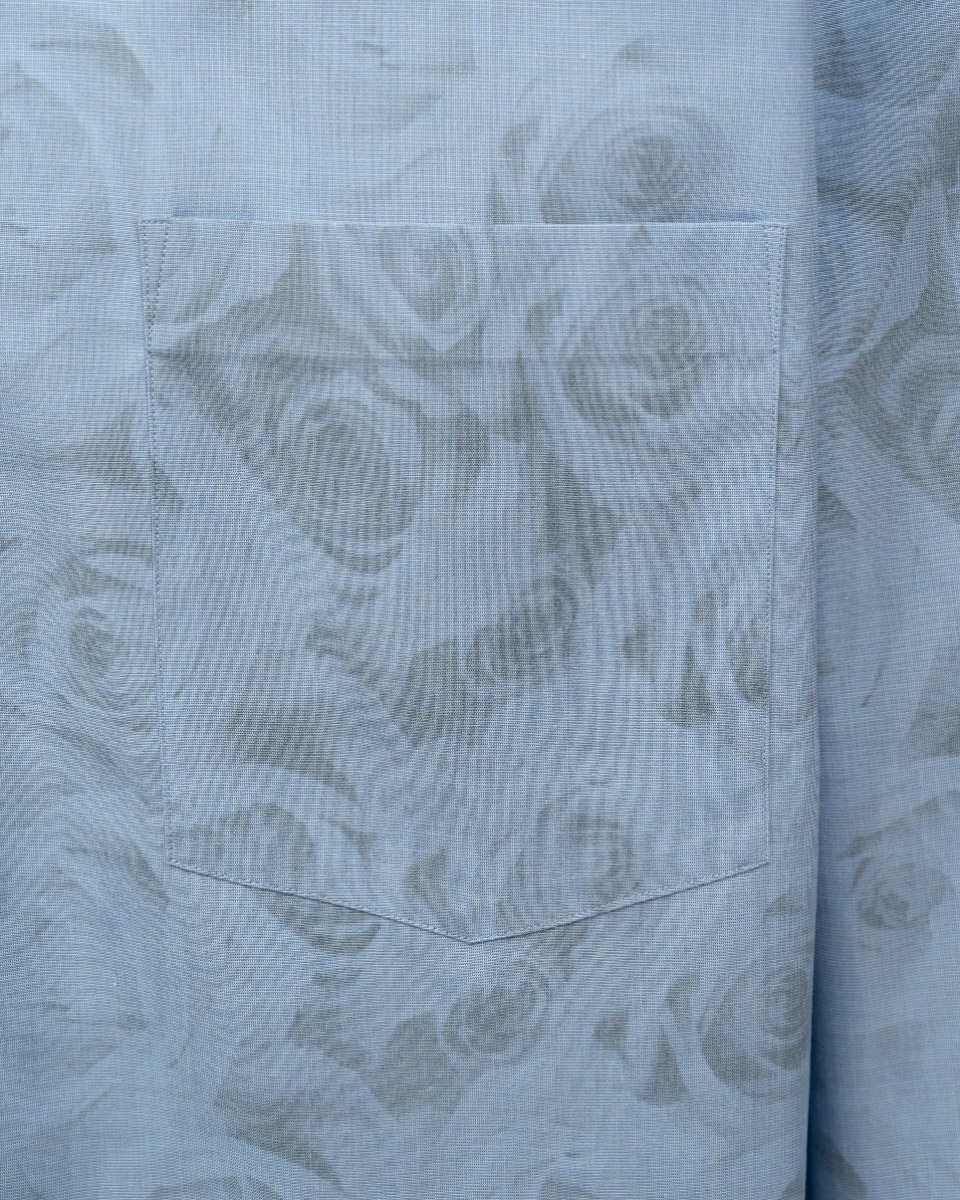 COMME des GARÇONS Homme Plus smoked roses button-up shirt thumbnail