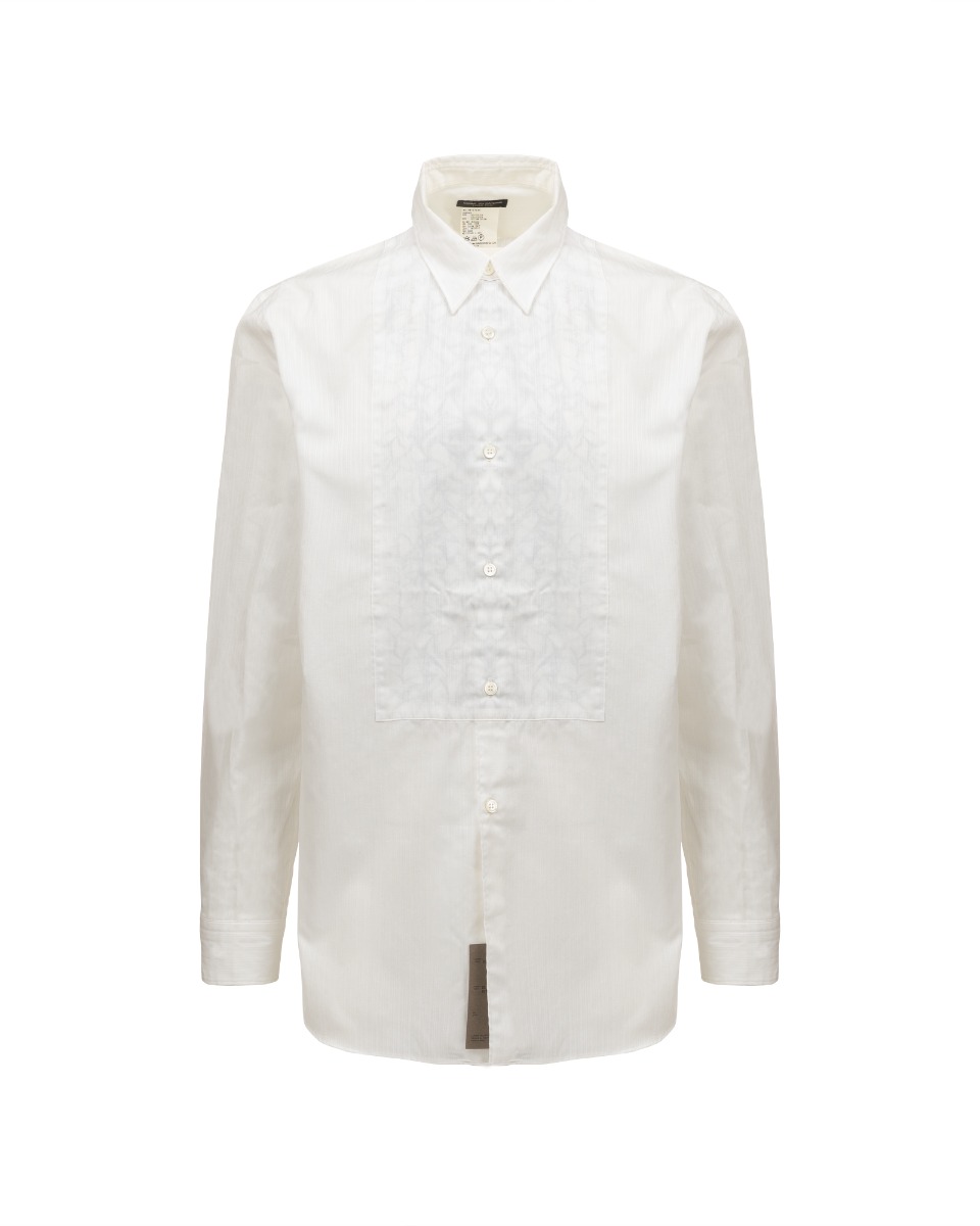 COMME des GARÇONS Homme Plus tuxedo lapel button-up shirt thumbnail