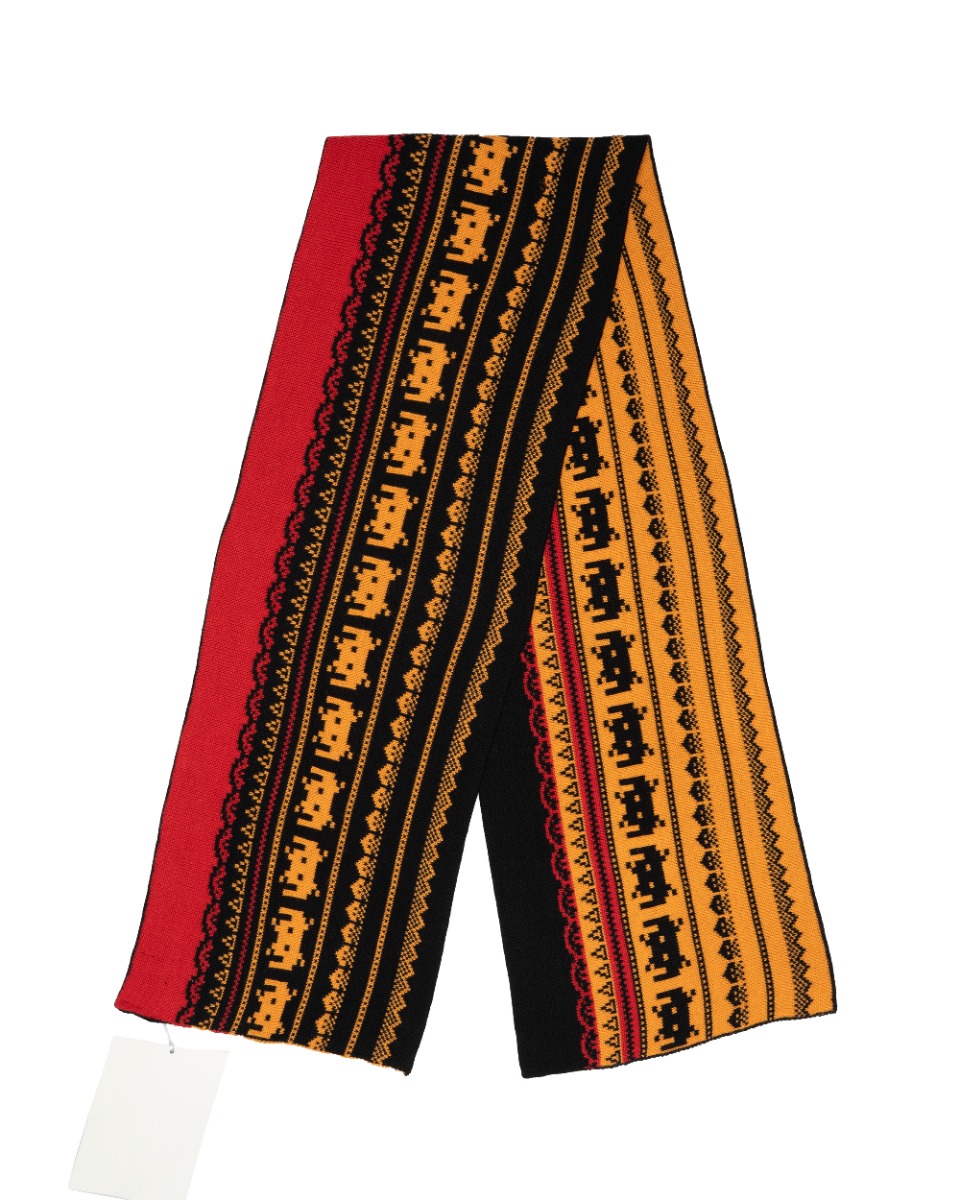 COMME des GARÇONS x Arne Carlos Swarovski crystal-emebellished knitted scarf thumbnail