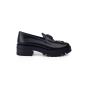 Chanel "CC" platform loafers