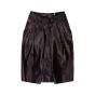 Marni calf hair leather skirt