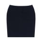 Balenciaga black stripe panelled pencil skirt