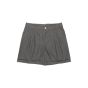 Alexander McQueen MCQ pleated striped shorts