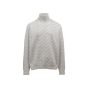 Balenciaga all-over logo turtleneck sweater