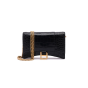 Balenciaga Hourglass Wallet on Chain crocodile embossed bag