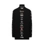 Balenciaga logo list mockneck long sleeve t-shirt