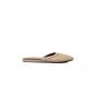 Bottega Veneta Intrecciato metallic leather moccasine mules